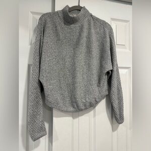 Dex Gray Ribbed Sweater